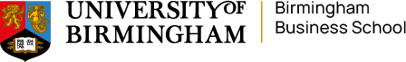 University of Birmingham Business School logo