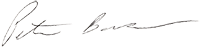 PeterBambergersignature